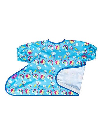 Bavoir pour le Kit Tidy Tot - manches courtes - Arcs-en-Ciel