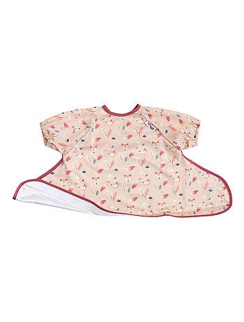 Bavoir pour le Kit Tidy Tot - manches courtes - Renards