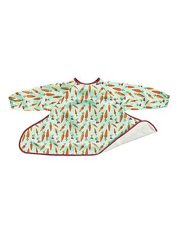 Bavoir pour le Kit Tidy Tot - manches longues - Carottes