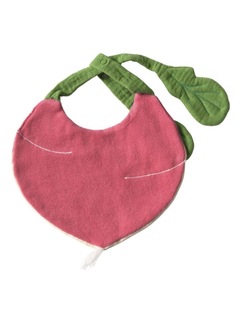 Bavoir Ramona le Radis Rouge - Kiabi