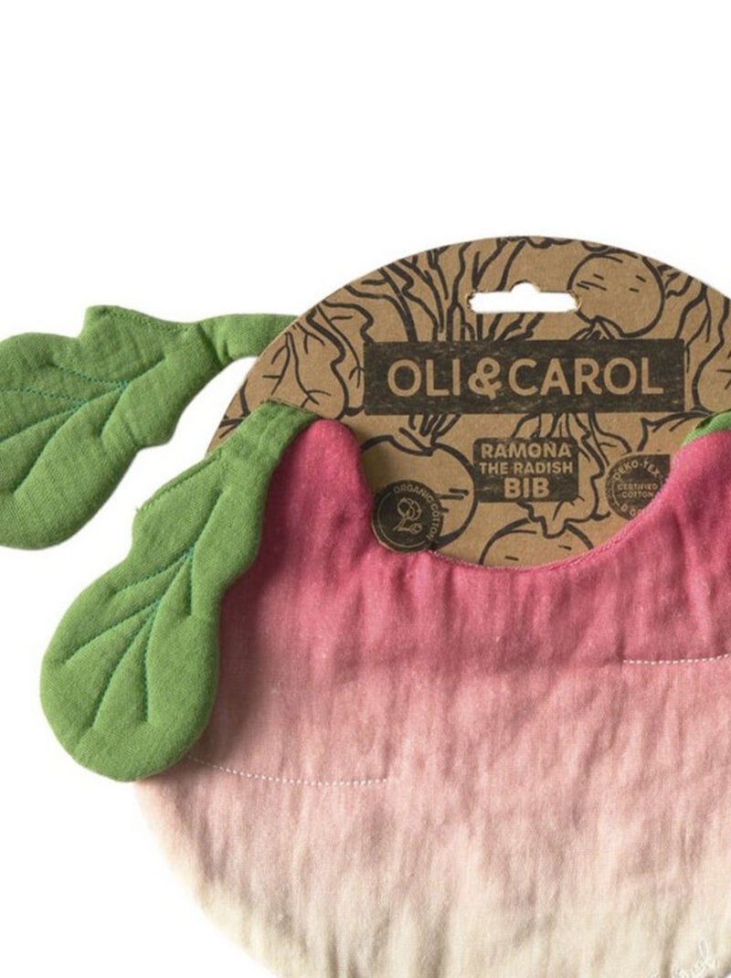 Bavoir Ramona le Radis Rouge - Kiabi