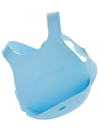 Bavoir récupérateur en silicone Minikoioi