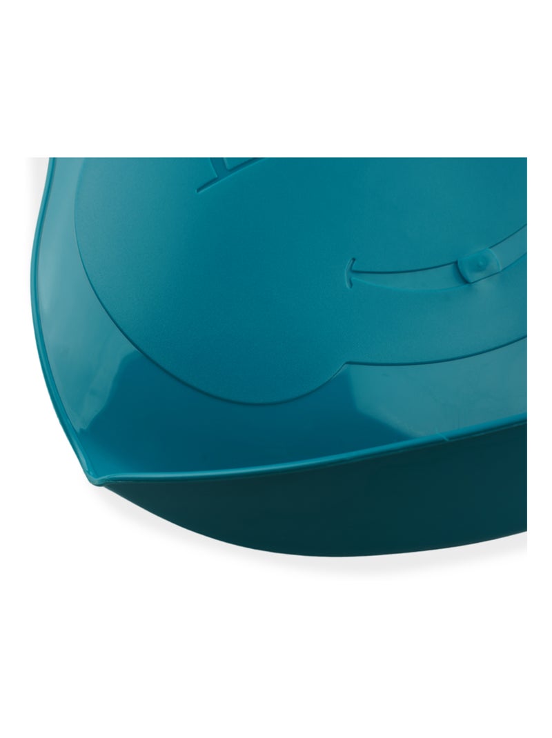 Bavoir semi-rigide avec récupérateur Bleu - Kiabi