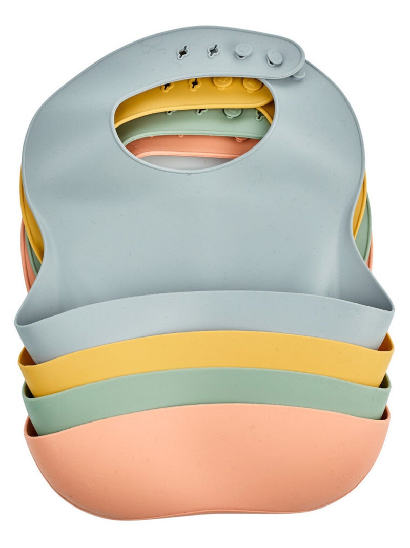 BAVOIR SILICONE AVEC RÉCUPÉRATEUR Orange - Kiabi