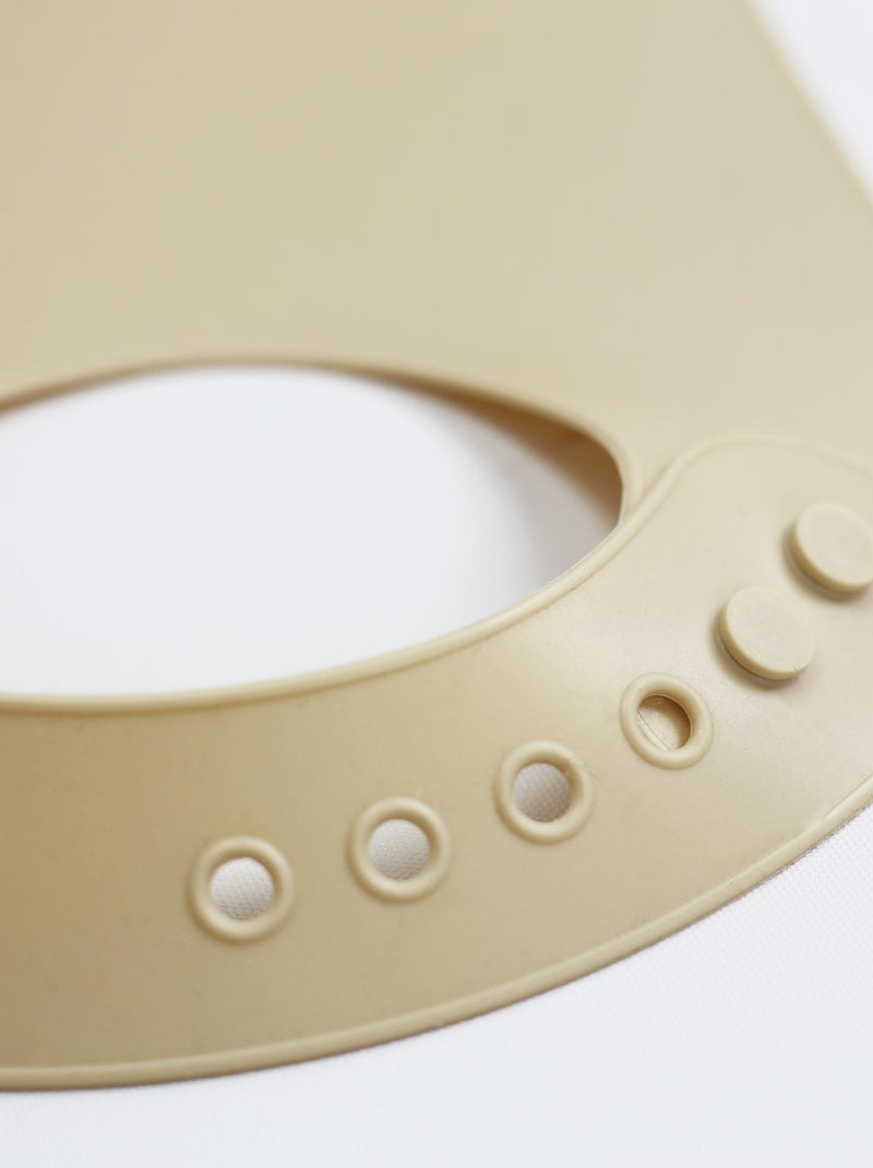 Bavoir Silicone Pour Bébé Ecru - Kiabi
