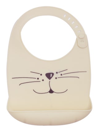 Bavoir silicone récupérateur pour bébé