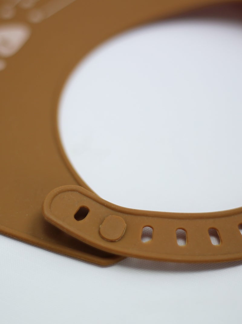 Bavoir Silicone Récupérateur Pour Bébé Marron - Kiabi
