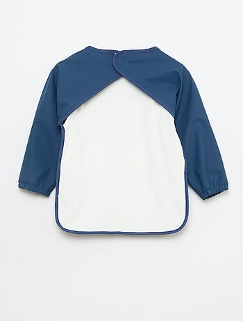 Bavoir tablier à manches longues imprimé