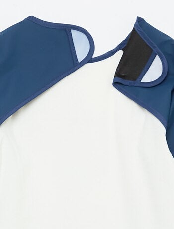 Bavoir tablier à manches longues imprimé