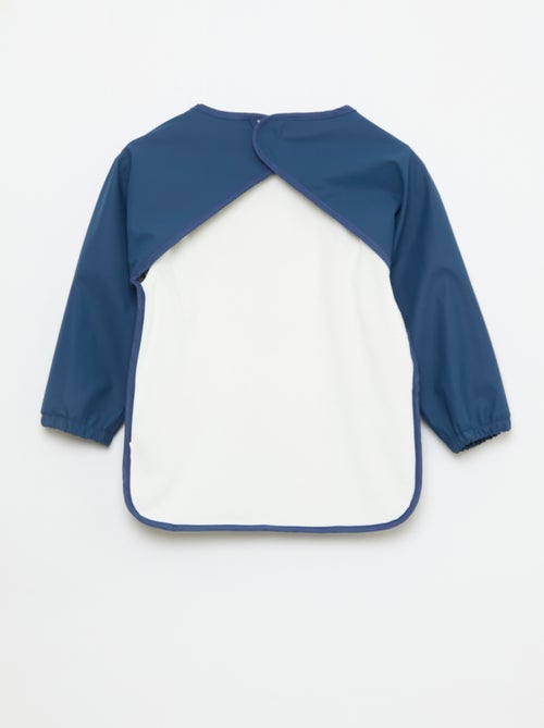 Bavoir tablier à manches longues imprimé - Kiabi