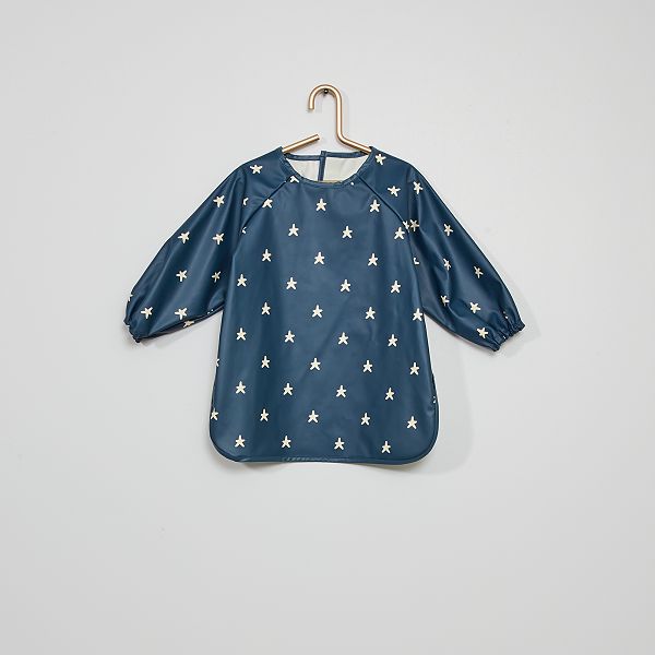 Bavoir Tablier Cire Bebe Fille Bleu Kiabi 6 00