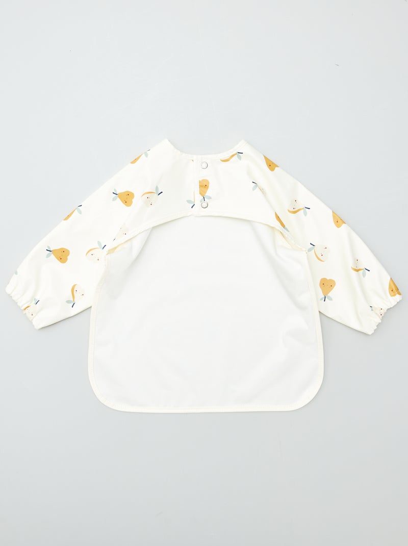 Bavoir tablier déperlant Blanc - Kiabi