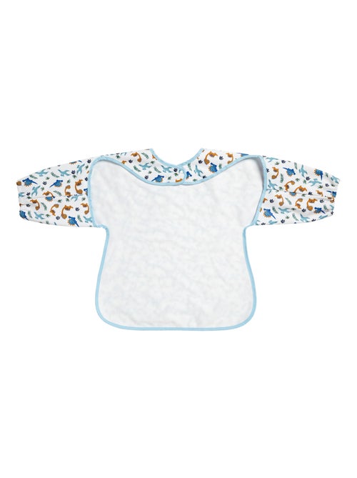 Bavoir tablier enduit 12 mois - Funny Dino - Babycalin - Kiabi
