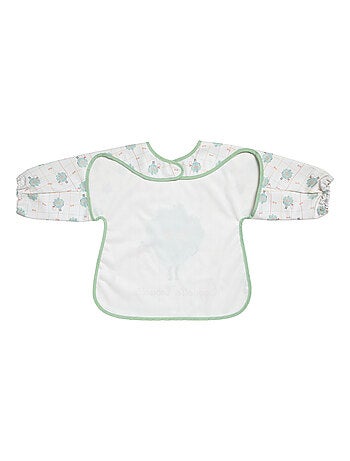 Bavoir tablier enduit 12 mois - Funny Dino - Babycalin