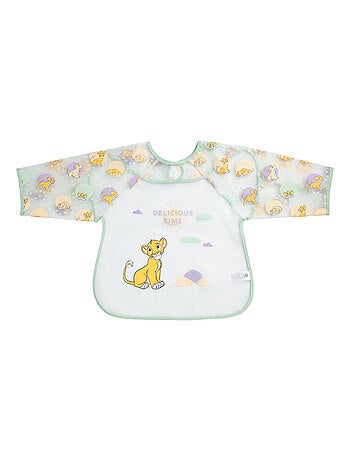 Bavoir tablier imperméable à manches longues 12 mois - Roi Lion Cosy Time - Babycalin