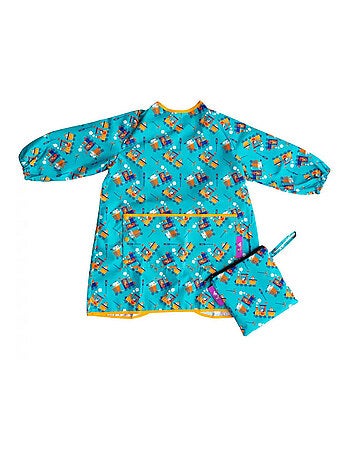 Bavoir Tablier Long Tidy Tot - Vert Pistache