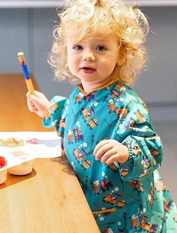 Bavoir Tablier Long Tidy Tot - Vert Pistache
