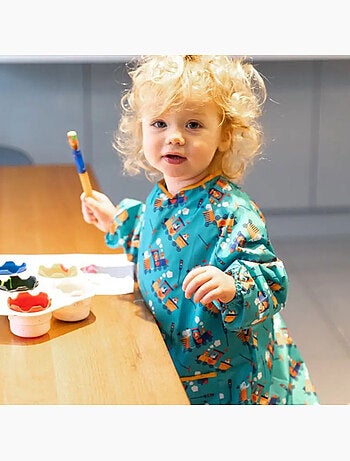 Bavoir Tablier Long Tidy Tot - Vert Pistache