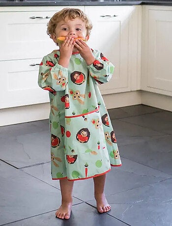Bavoir Tablier Long Tidy Tot - Vert Pistache
