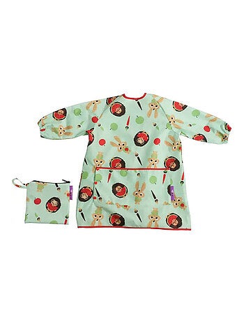 Bavoir Tablier Long Tidy Tot - Vert Pistache