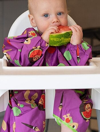 Bavoir Tablier Long Tidy Tot - Vert Pistache
