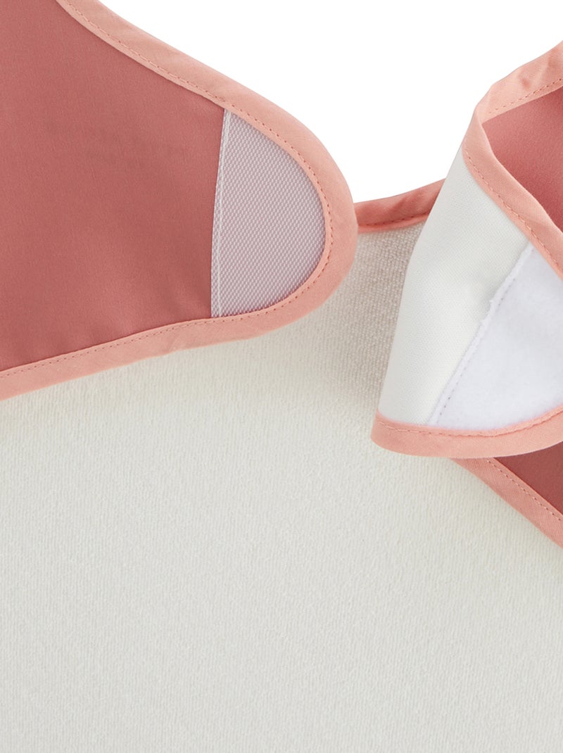 Bavoir tablier manches longues Bloom Rose - Kiabi