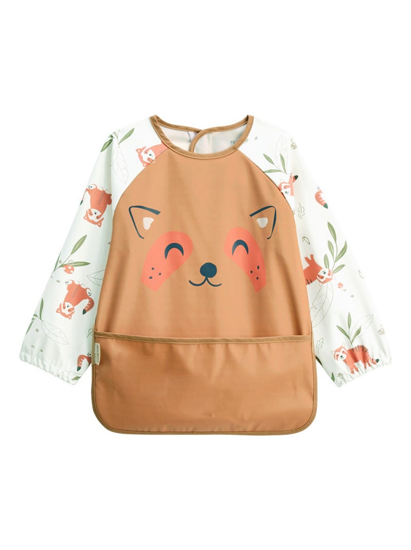 Bavoir tablier manches longues Gustin Camel - Kiabi