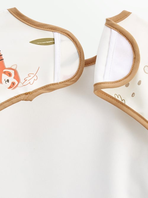 Bavoir tablier manches longues Gustin - Kiabi