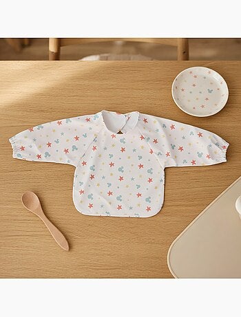 Bavoir tablier Mickey - 100% Polyester