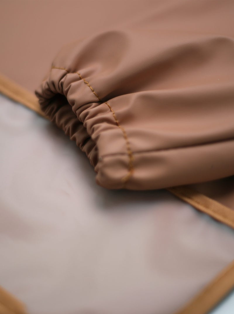 Bavoir Tablier Pour Bébé Marron - Kiabi