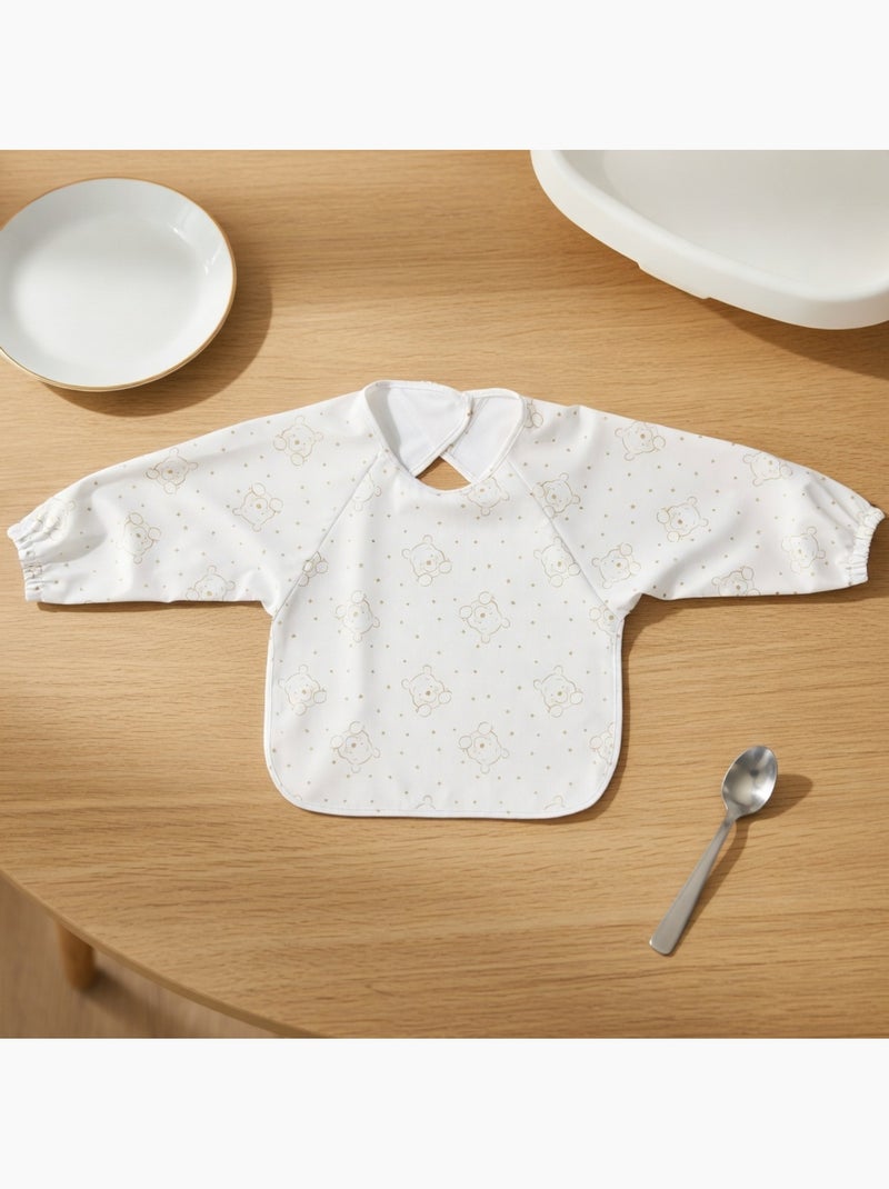 Bavoir tablier Winnie - 100% Polyester Blanc - Kiabi