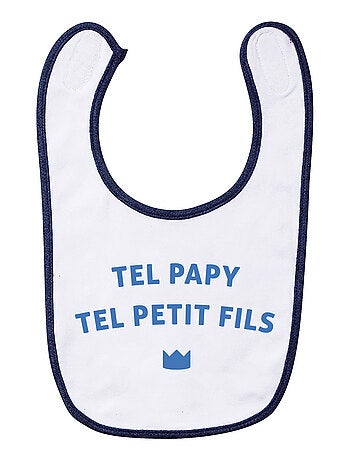 Bavoir TEL PAPY TELLE PETIT FILS WAF