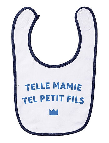 Bavoir TELLE MAMIE TEL PETIT-FILS WAF