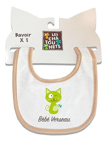 Bavoir Verseau LES CHATOUNETS