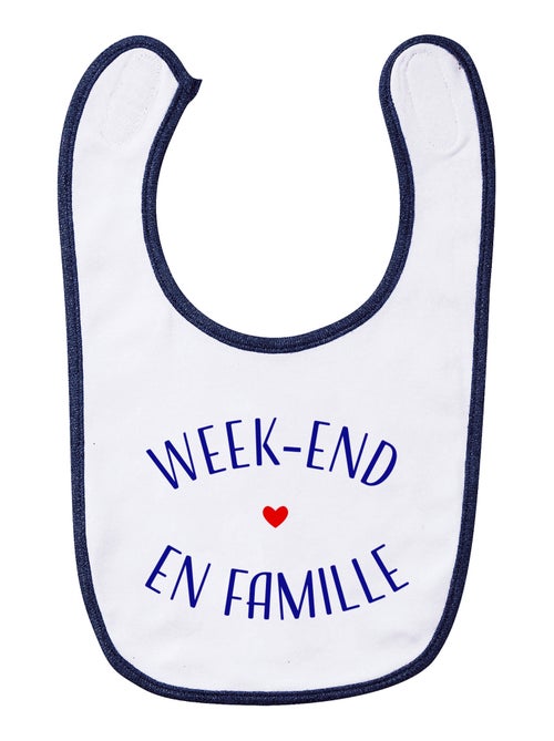 Bavoir WEEK-END EN FAMILLE - Kiabi