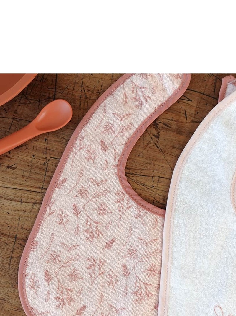 Bavoirs Bébé Rose - Kiabi