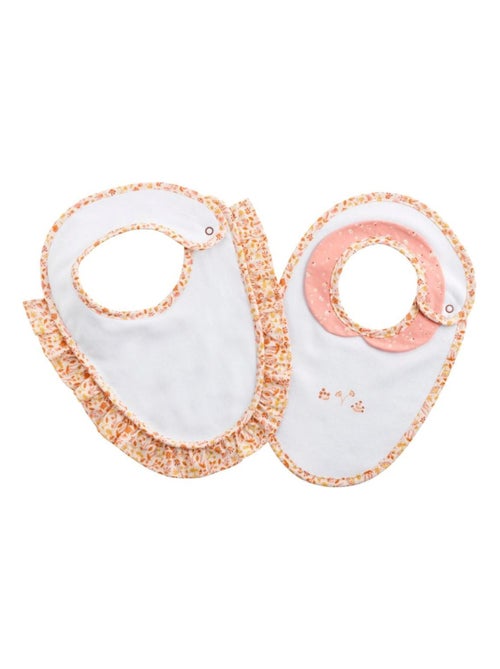 Bavoirs en coton blanc - SAUTHON - Kiabi
