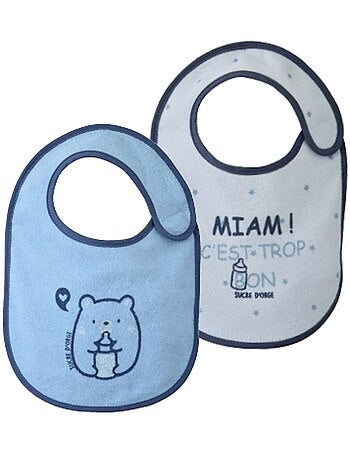 BAVOIRS EPONGE NAISSANCE ANICET - LOT DE 2