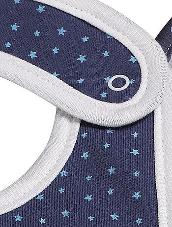 Bavoirs lot de 2 en coton Bleu - SAUTHON
