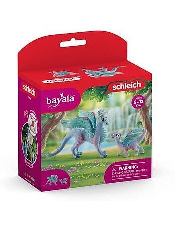 Bayala - Dragon aux fleurs, maman et bébé