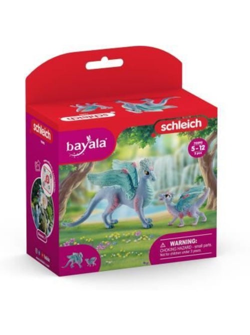 Bayala - Dragon aux fleurs, maman et bébé - Kiabi