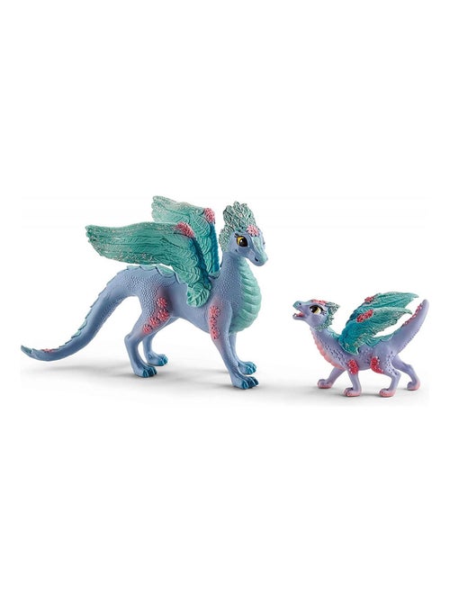 Bayala - Dragon aux fleurs, maman et bébé - Kiabi