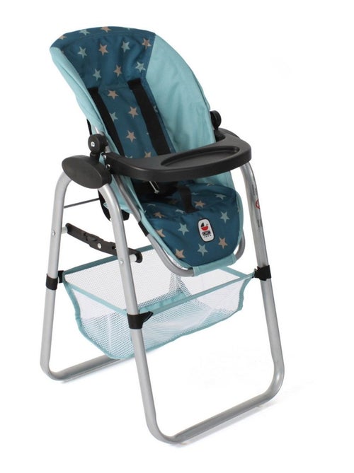 Bayer Chic 2000 Chaise haute pour poupées - Étoile turquoise - Kiabi