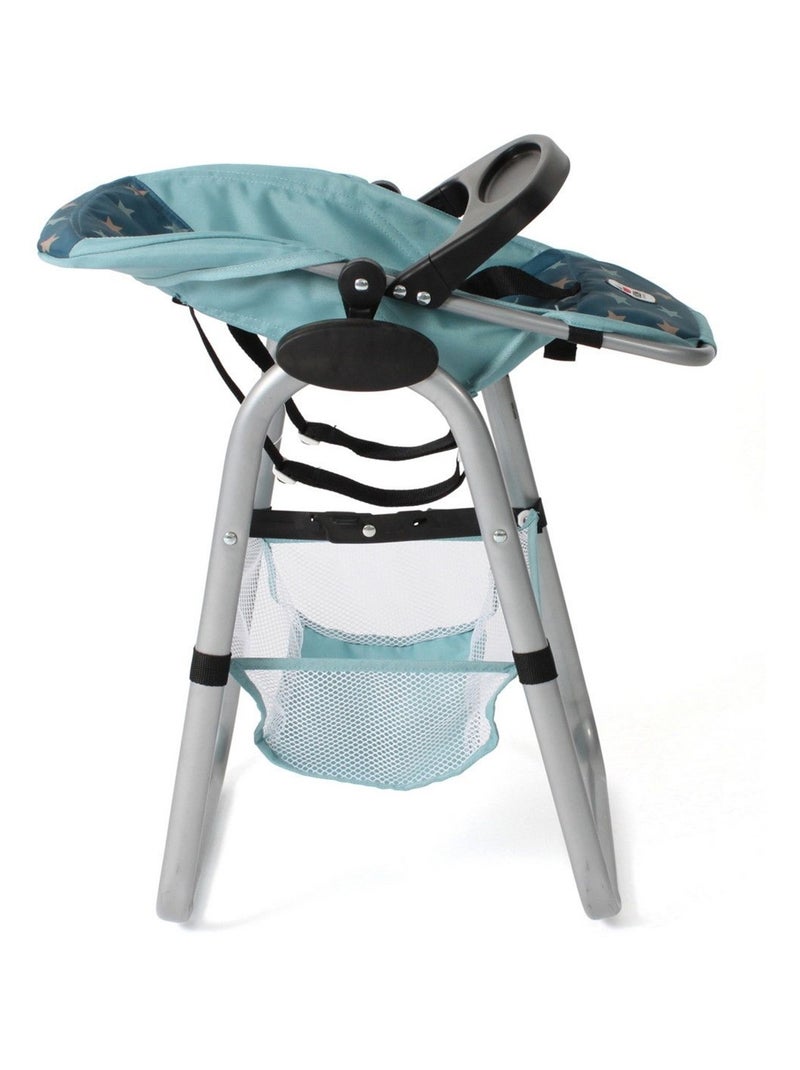Bayer Chic 2000 Chaise haute pour poupées - Étoile turquoise Bleu - Kiabi