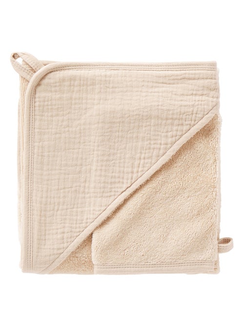 BB & Co - Cape de bain + gant - Kiabi