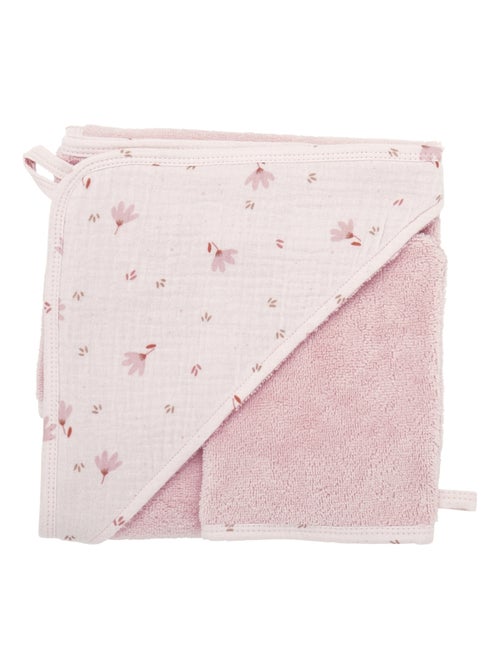BB & Co - Cape de bain + gant - Kiabi
