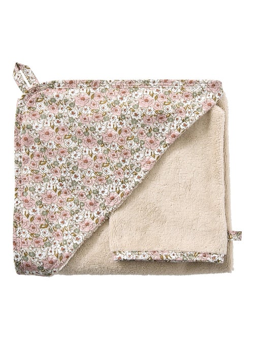 BB & Co - Cape de bain + gant - Kiabi