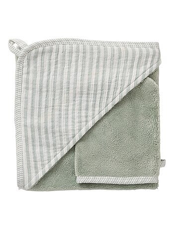 BB & Co - Cape de bain + gant