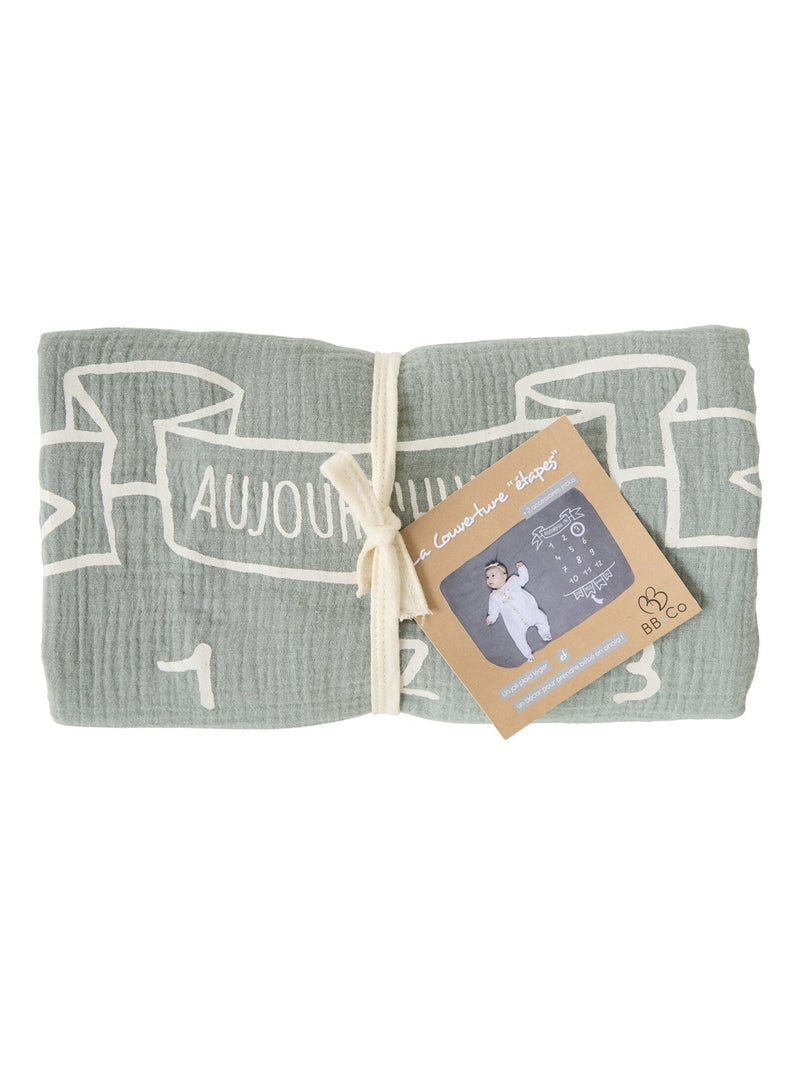 BB & Co - Couverture décor pour photos Vert - Kiabi