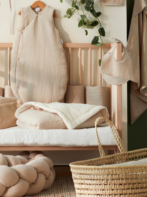 BB & Co - Couverture polaire Biscuit - Kiabi